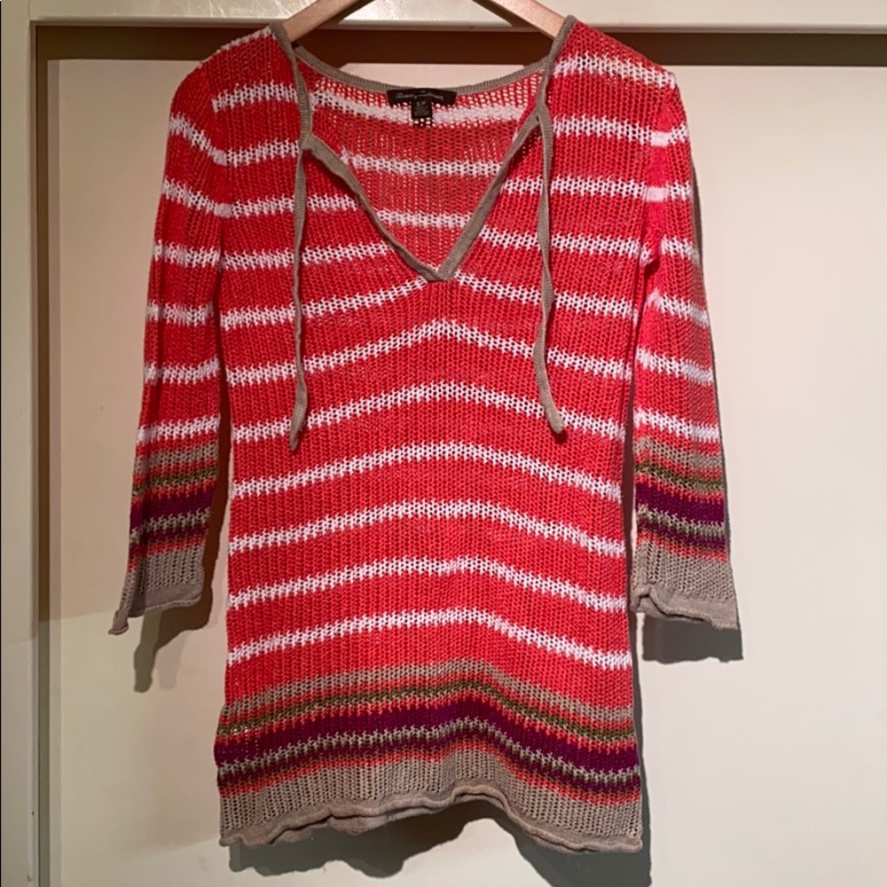 Tommy Bahama Linen/Cotton Sweater Size S/P
